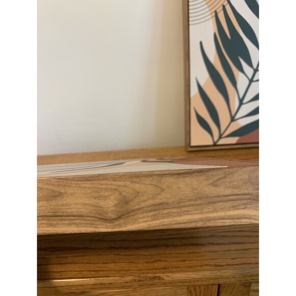 Wayfair Mid Century Modern Boho Palm From attic Wall Art Set Yellow Abstract - Picture 11 of 13